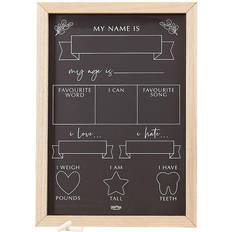 Botanical Baby Milestone Chalkboard Sign