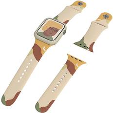 Beige Klockarmband Hurtel Camo Apple Watch Band 6/5/4/3/2