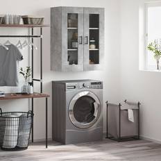 vidaXL Mounted Concrete Grey Vægskab