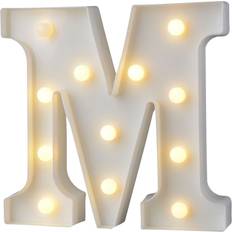 Letter M with Led Lighting