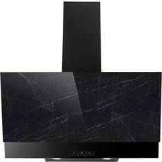 EICO 80cm Köksfläktar EICO Väggmonterad Köksfläkt Udine 80 Black Stone 80cm, Svart