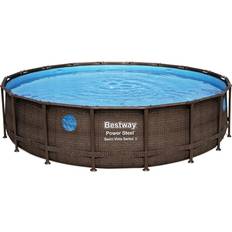 Bestway basseng over bakken Ø5,49m Power Steel Swim Vista II 56977