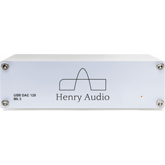 Hvite AD/DA-omformere Henry USB DAC 128 Mk 3