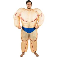 bodysocks Oppustelig Muskelmand Kostume