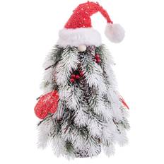 BigBuy Christmas Hvid Rød Grøn Plastik 21 x 21 x 45 cm Juletræ 210cm