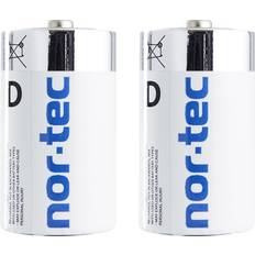 Nor-Tec ALKALINE D 1,5V batterier 1 stk