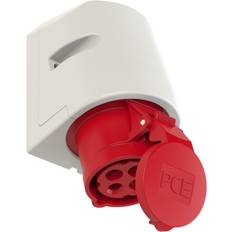 PCE Stikkontakter & Afbrydere PCE Vægudtag 16A 4p IP44 6h 114-6
