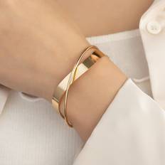 Criss Cross Cuff Bangle