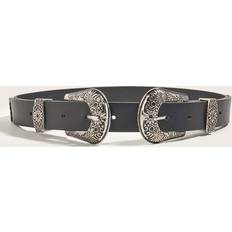 Shein Skärp Shein 1pc Women Double Buckle Western Belt