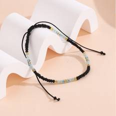 Anklets on sale Shein Bead Decor Layered Anklet