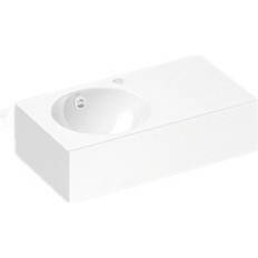 Alape håndvask, WT.IC600H.L, hvid, ProShield