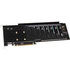 Pcie 4.0 m.2 controller Sonnet M.2 8 x 4 Tyst PCIe 4.0 PCIe-Kort