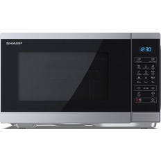 Sharp Da banco - Taglia media Forni a Microonde Sharp YC-MG252AE-S Forno A Microonde Con Grill 25 L 1450 W Nero Argento Argento, Nero