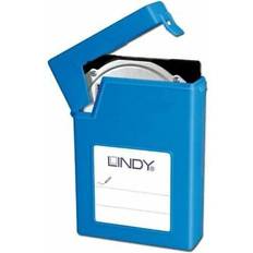 Lindy 3.5" hdd storage case, blue