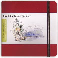 Red Sketch & Drawing Pads Speedball Global Art Handbook Travelogue Artist Journal 5.5in x 5.5in Vermilion Red