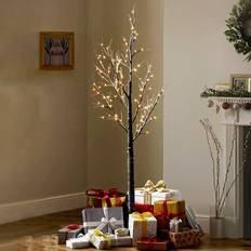 Brown Christmas Trees Dawsons Living Lit Birch Twig Christmas Tree