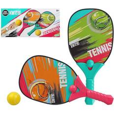 Pickleballracketar BigBuy Outdoor Racket-set Pickleball 110836 3 pcs