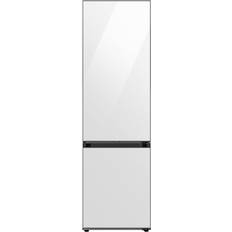 Samsung Freestanding Fridge Freezers - White Samsung Bespoke Series 8 RB38C7B5C12 Wifi Connected Total Clean White