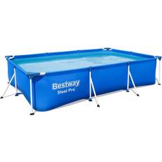 Bestway basseng over bakken 3x2m 66cm dyp Stål Pro 56404