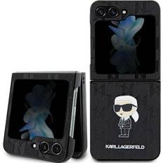 Karl Lagerfeld Samsung Galaxy Z Flip 5 Cover Embossed Monogram Sort