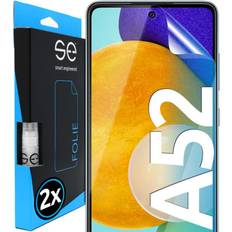 Samsung a52 s S.E für Samsung Galaxy A53, A52, A52s Schutzfolie Entspiegelt 2x Folien im SET aus Deutschland, Installationshilfe, Staub/Blasenfrei, Samsung A53 5G Schutzfolie Folie Matt TPU Made in Herford