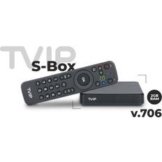 TVIP s-box v.706 4k uhd android 11 ip-receiver hdr, dual-wifi, lan, bluetooth