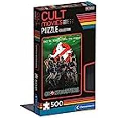 Jigsaw Puzzles Clementoni 35153 Cult Movies-Ghostbusters-Puzzle 500 Teile Für Erwachsene Und Kinder 14 Jahren, Geschicklichkeitsspiel Für Die Ganze Familie, Mehrfarbig