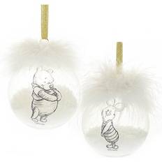 Disney Baubles Winnie Pooh 2 Set Decorations Christmas Tree Ornament