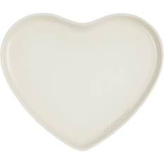 Le Creuset Serveringsfade & Bakker Le Creuset Heart 32 cm Meringue Serveringsfad