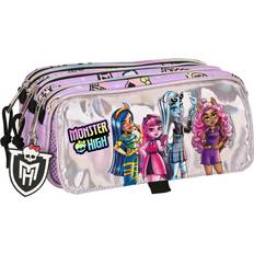 Monster High Mjukisdjur Monster High Dubbel bär-allt Best boos Lila 21,5 x 10 x 8 cm