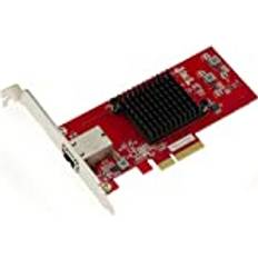 PCIe x4 Nätverkskort PCIe 3.0 4X Gigabit ETHERNET RJ45 10GBASE-T 5GBASE-T 2.5GBASE-T 1000BASE-T 100BASE-TX-kort CHIPSET AQUANTIA AQN-107 AQrate Phy