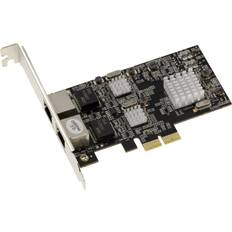 2.5g network adapter nätverkskort KALEA-INFORMATIQUE Dual LAN ETHERNET 10 100 1000 2500 1G 2.5G 2 Port RJ45 CHIPSET REALTEK RTL8125 Network PCIe Card Stöd WOL