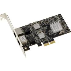 Network Cards & Bluetooth Adapters KALEA-INFORMATIQUE Dual Lan Ethernet PCIe Network Controller Card RTL8125