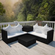 Garden & Outdoor Furniture vidaXL 4 Garden Outdoor Lounge Set