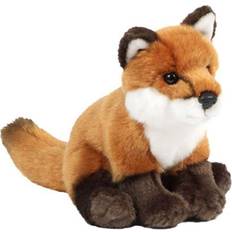 Living Nature Spielzeuge Living Nature Stofftier Fuchs Sitzend 15cm