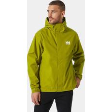 Helly hansen seven j herre Helly Hansen Seven J, regnjakke, herre, lysegrøn