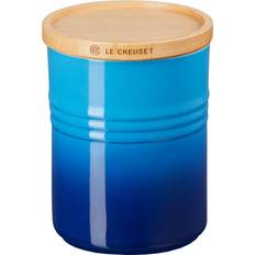 Le Creuset Keukenopslag Le Creuset Voorraadpot Met Houten Deksel 10 cm 0,54 l