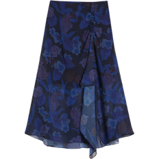 Ted Baker Skirts Ted Baker Lexiy Ruched Midi Skirt - Dark Navy