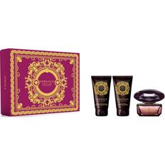 Gift Boxes Versace Crystal Noir EDT Spray 1.7 oz & Body Lotion