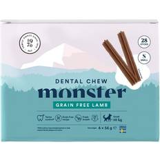 Monster Hundar - Tuggben Husdjur Monster Dog Dental Chew Lamb Small 28pcs