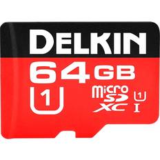 Delkin Geheugenkaarten & USB-sticks Delkin HyperSpeed UHS-I V30 MicroSD Memory Card 64 GB