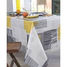 Algodón Egipcio Manteles Nydel MAGIC Tablecloth White