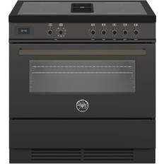 Bertazzoni Induktionskomfurer Bertazzoni PROCH94I1ECAT Komfur carbonio