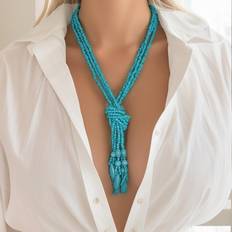 Smycken Shein Bead Decor Necklace