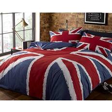 Rapport Rock N Roll Funky Union Jack British Housse de couette Multicolore (200x200cm)