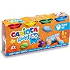 Arcillas para Modelar CARIOCA Modelliermasse für Babys, 8 x 75 g