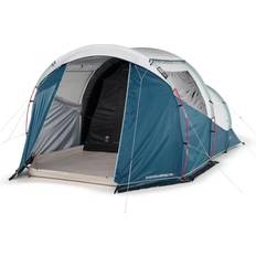 Quechua Decathlon 4 Persons 1 Room Camping Tent With Poles
