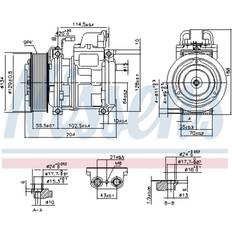 Nissens Nissens Compressor, air conditioning AC