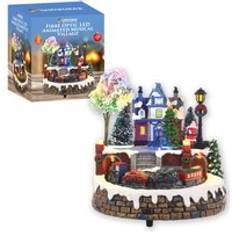 The Christmas Workshop 70840 Light-Up Animated Musical Village Figurine