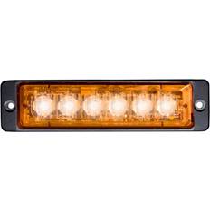 Strands Varoitusvalo Tasovilkku Strobe Light 6LED, Oranssi